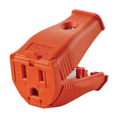 (image for) Connector 3-Wire Hinged Orange