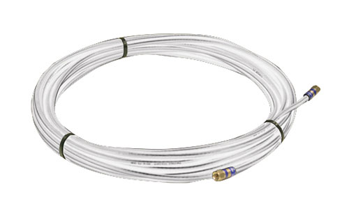 (image for) Coaxial Cable 3' Rg6 White