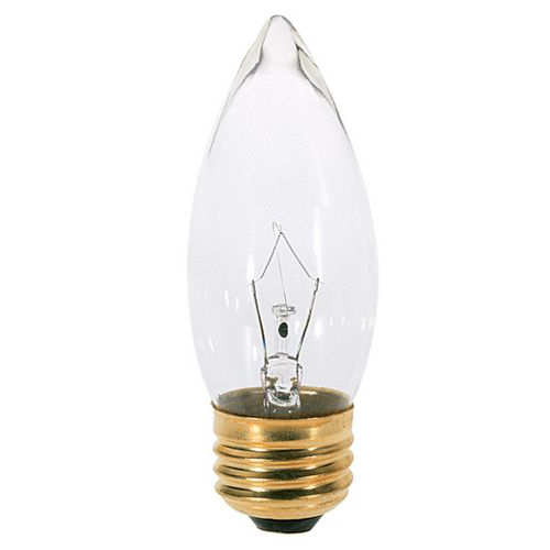 (image for) Bulb 40w Chandelier Clear 2cd