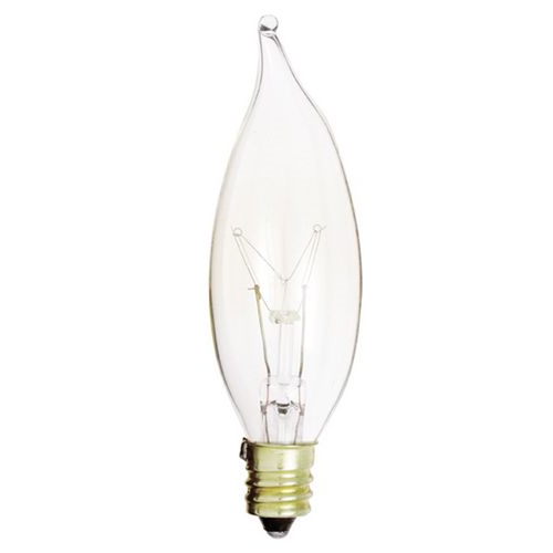 (image for) Bulb 15w Chandelier Clear 2cd