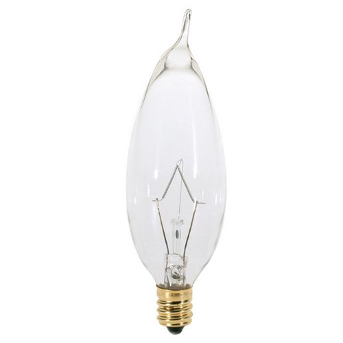 (image for) Bulb 25w Chandelier Clear 2cd