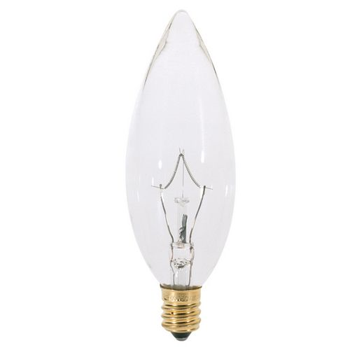 (image for) Bulb 25w Chandelier Clear 2cd