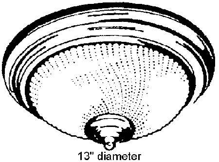 (image for) Ceiling Fixture 2-Lt Pol Brs