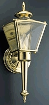 (image for) Fixture Outdoor Pol Brass
