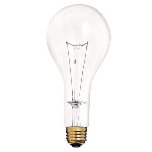 (image for) Bulb 300w A-23 Clear 130v