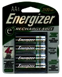 (image for) Battery Aa Rechargeable 4/Cd