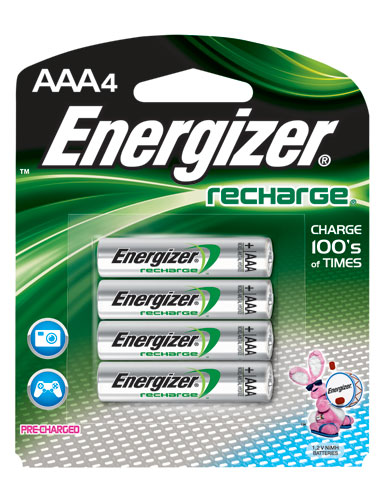 (image for) Battery Aaa Rechargeable 4/Cd