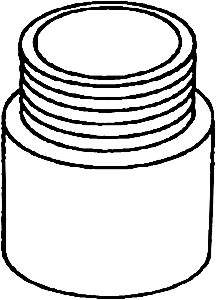 (image for) Conduit Fittings: Pvc, Adapters, Male