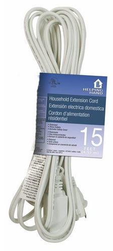 (image for) Extension Cord White 15'