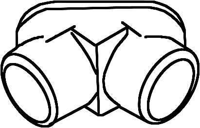 (image for) Conduit Fittings: Pvc, Elbow, Pulling