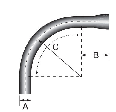 (image for) Conduit Elbow 1/2"pvc Sweep Be