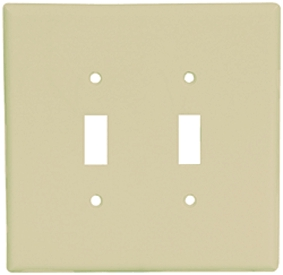 (image for) Plate 2gng Switch Oversz White