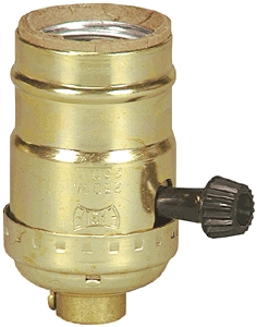 (image for) Lampholders: Lamp Fixture Sockets,Turn Knob