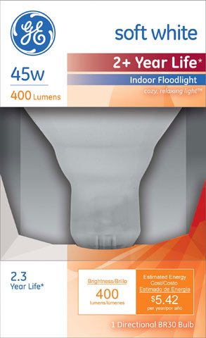 (image for) Floodlamp 45w R30 Long-Life