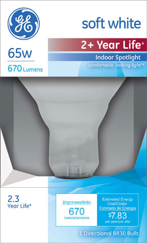 (image for) Spotlamp 65w R30 Long-Life