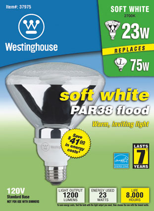 (image for) Lamp Cfl 23w Par38 Flood