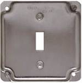 (image for) Electrical Boxes: Steel Covers, Square