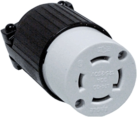 (image for) Connector 30a 4-Wire Locking