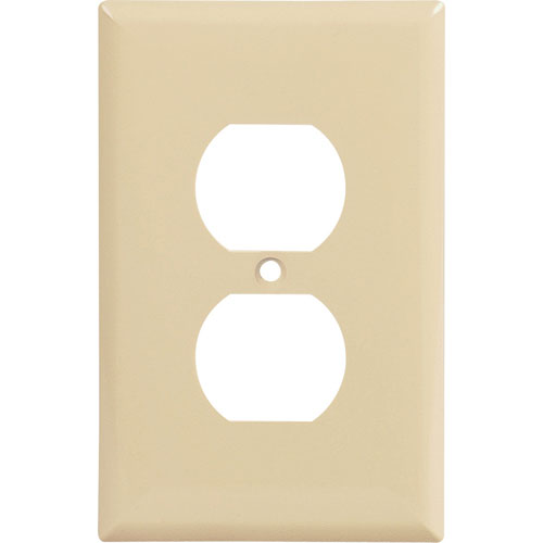 (image for) Plate Mid-Size Duplex Ivory
