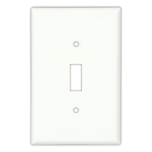 (image for) Plate Mid Sgl-Switch White