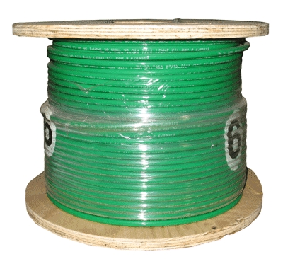 (image for) Wire 500'6-Thhn Stranded Green