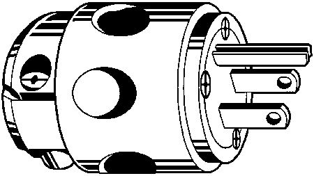 (image for) Plug Grounding Yellow