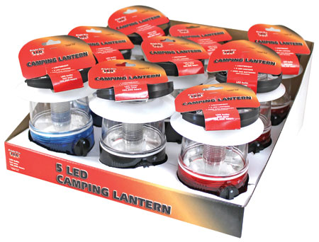 (image for) Lantern 5 Led Camping Assorted