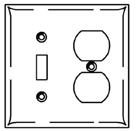 (image for) Plate 2-G Midi Swtch/Rec Brown