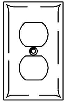 (image for) Plate Mid-Size Duplex Brown