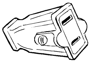 (image for) Connector 2-Wire Light-Dty