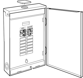 (image for) Load Centers: Outdoor Main Breaker