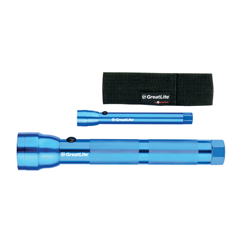 (image for) Flashlight 3d & 2aa 2-Pc Blue