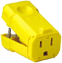 (image for) Connector 15a/125v Yellow