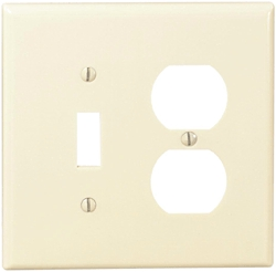 (image for) Wall Plates: Combination Switch/Receptacle