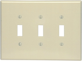 (image for) Plate Oversize 3gng Switch Ivy