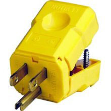 (image for) Plug 15a/125v 3wire Pro Yellow