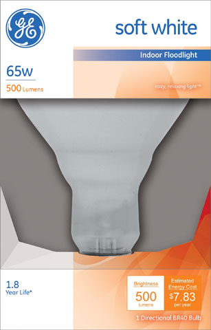 (image for) Floodlamp 65w R40 Reflector