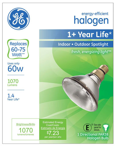 (image for) Halogen Spotlamp 60w Par 1.5k