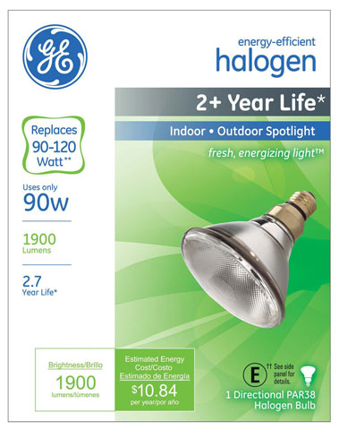 (image for) Halogen Spotlamp 90w Par 3k