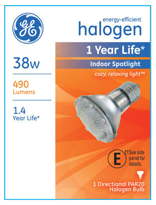 (image for) Halogen Spotlamp 38w Par 20