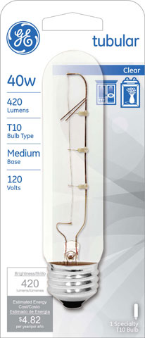 (image for) Light Bulbs: Tubular