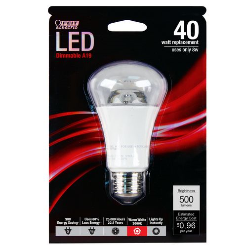 (image for) Bulb 40w A19 Dimmable Clear