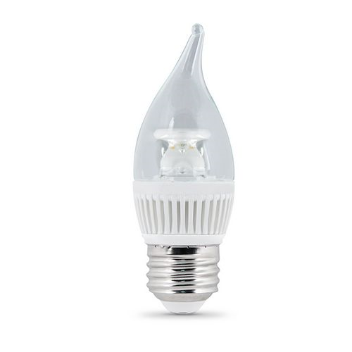 (image for) Bulb Led 40w 5k Flame Tip Dim