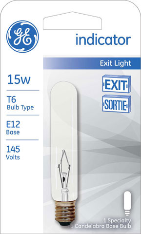 (image for) Bulb 15w Exit Sign