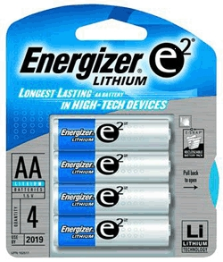 (image for) Battery Lithium Aaa 4/Pk