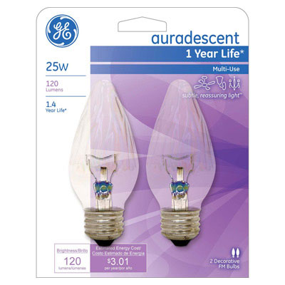 (image for) Bulb 25w Flame Tip Auro Mb