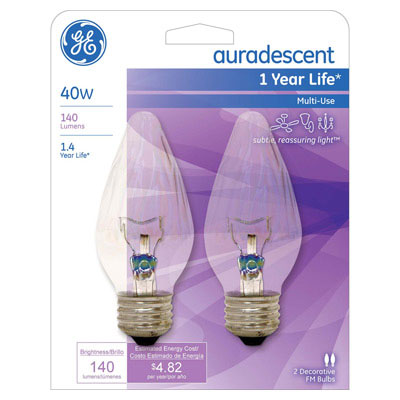 (image for) Bulb 40w Flame Tip Auro Mb