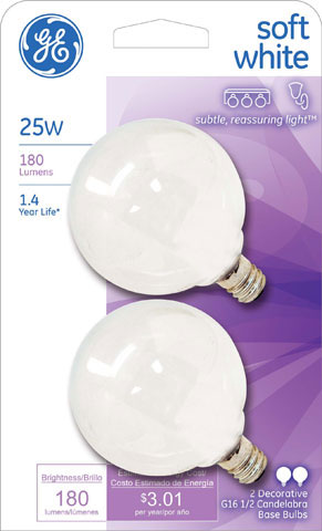 (image for) Bulb 25w Globe White