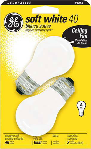 (image for) Ceiling-Fan Bulb 40w White