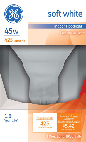 (image for) Floodlamp 45w R30 Reflector